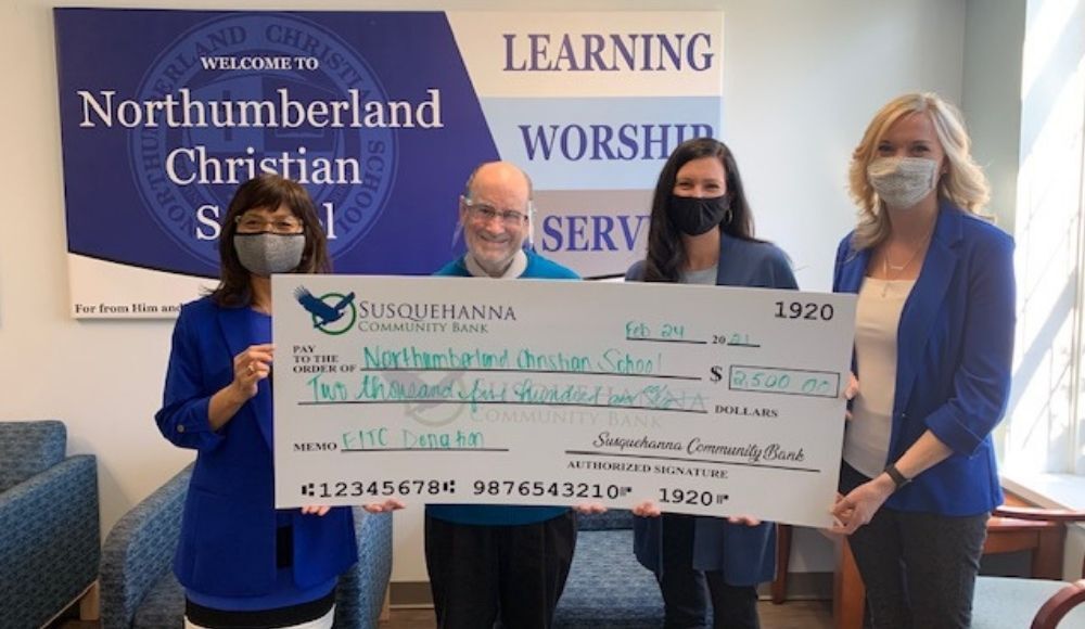 susque community bank northumberland christian school